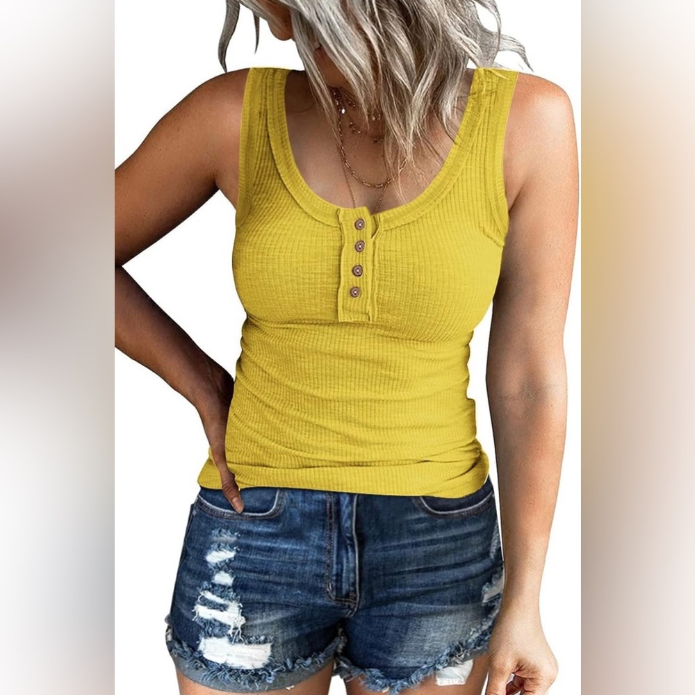 NWT Kissfix Ribbed Tank Top